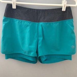 Turquoise Running Shorts size S